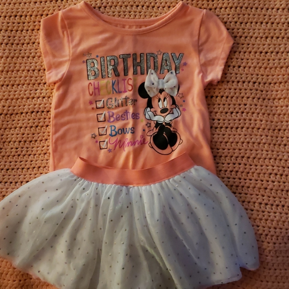 Minnie Mouse Birthday Outfit